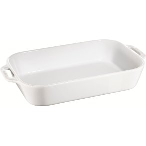 Staub Ceramique Auflaufform 24x34 cm, Wei