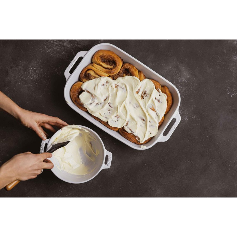 Staub Ceramique Auflaufform 24x34 cm, Wei