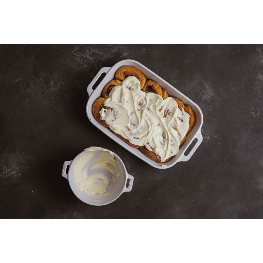 Staub Ceramique Auflaufform 24x34 cm, Wei