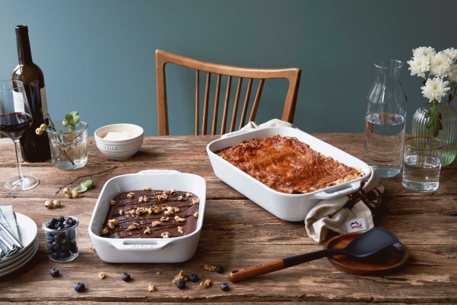 Staub Ceramique Auflaufform 24x34 cm, Wei