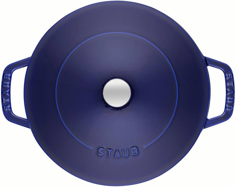 Staub Braisers Chistera Schmorpfanne 28 cm, Dunkelblau