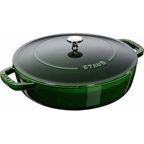 Staub Braisers Chistera Schmorpfanne 28 cm, Basilikum