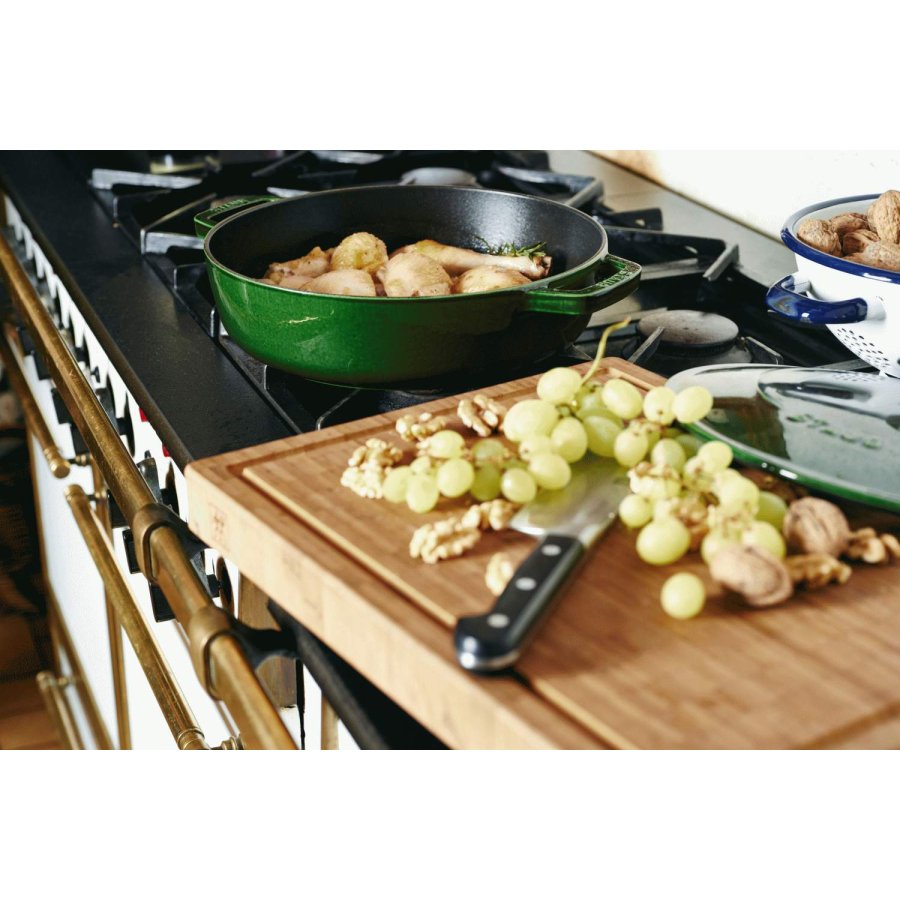 Staub Braisers Chistera Schmorpfanne 28 cm, Basilikum