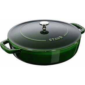 Staub Braisers Chistera Schmorpfanne 24 cm, Basilikum