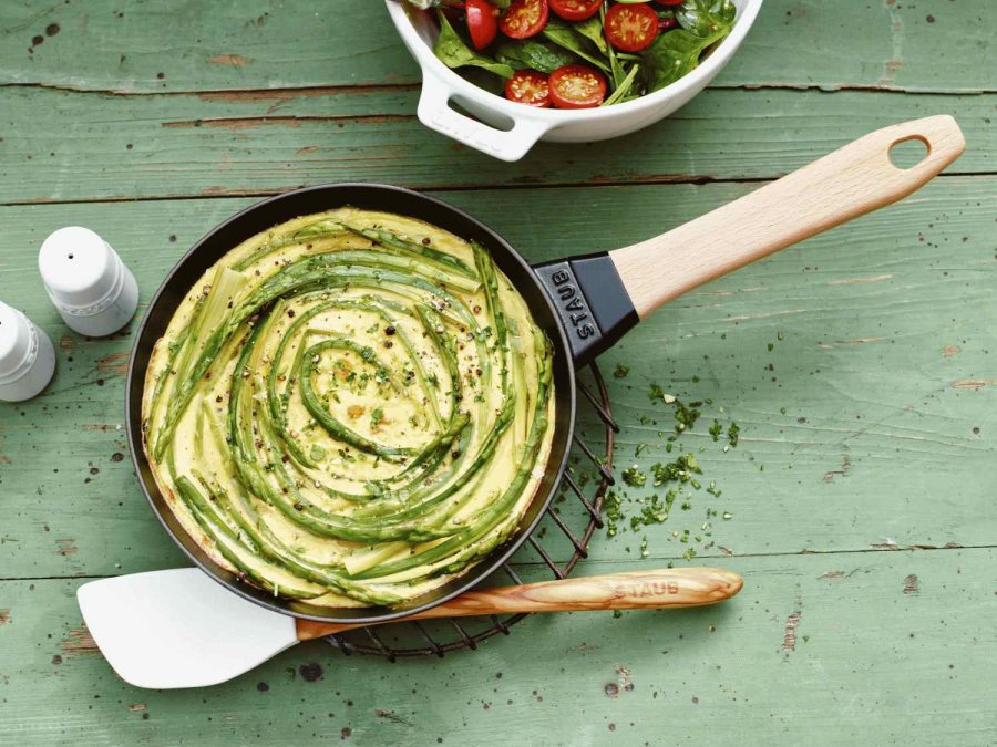 Staub Bratpfanne mit Holzgriff 20 cm