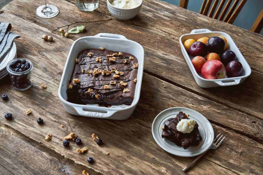 Staub Ceramique Auflaufform 3er Set, Wei