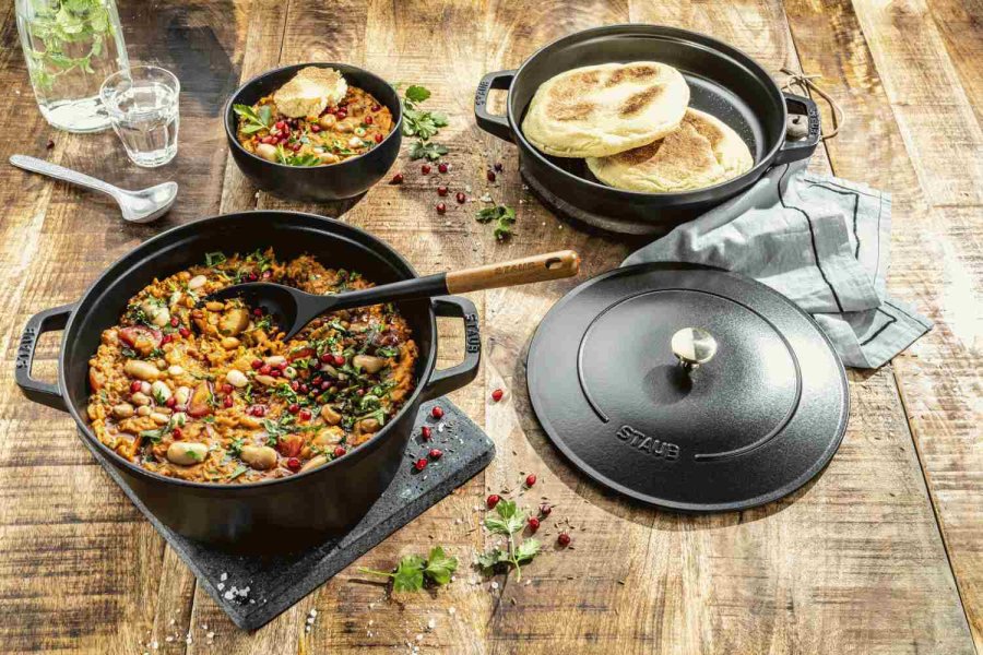 Staub Topfset 3-teilig 24 cm, Schwarz