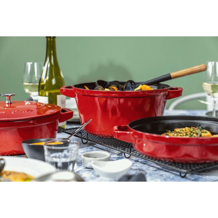 Staub Topfset 3-teilig 24 cm, Kirschrot