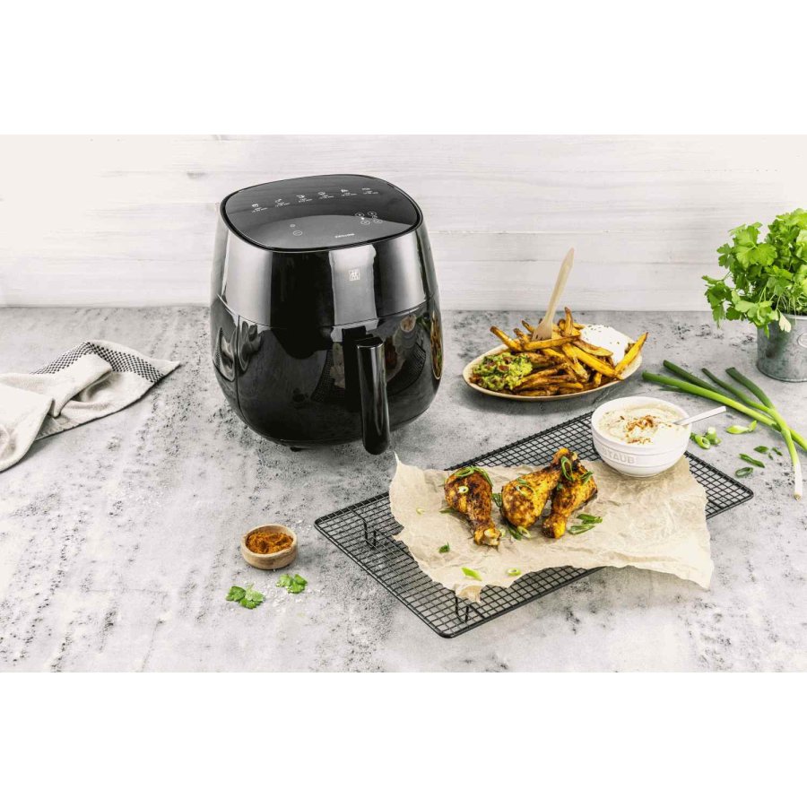 Zwilling Heiluftfritteuse 4 L, Schwarz