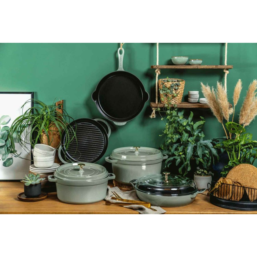 Staub La Cocotte Cocotte 26 cm/5,25 L, Eukalyptus