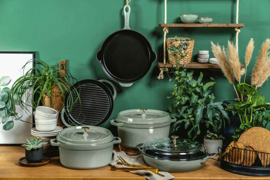 Staub La Cocotte Cocotte 26 cm/5,25 L, Eukalyptus