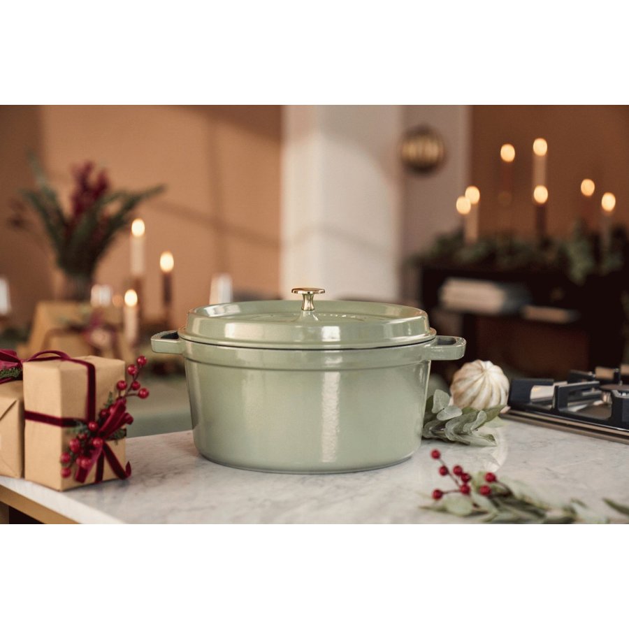Staub La Cocotte Cocotte 28 cm/6,75 L, Eukalyptus