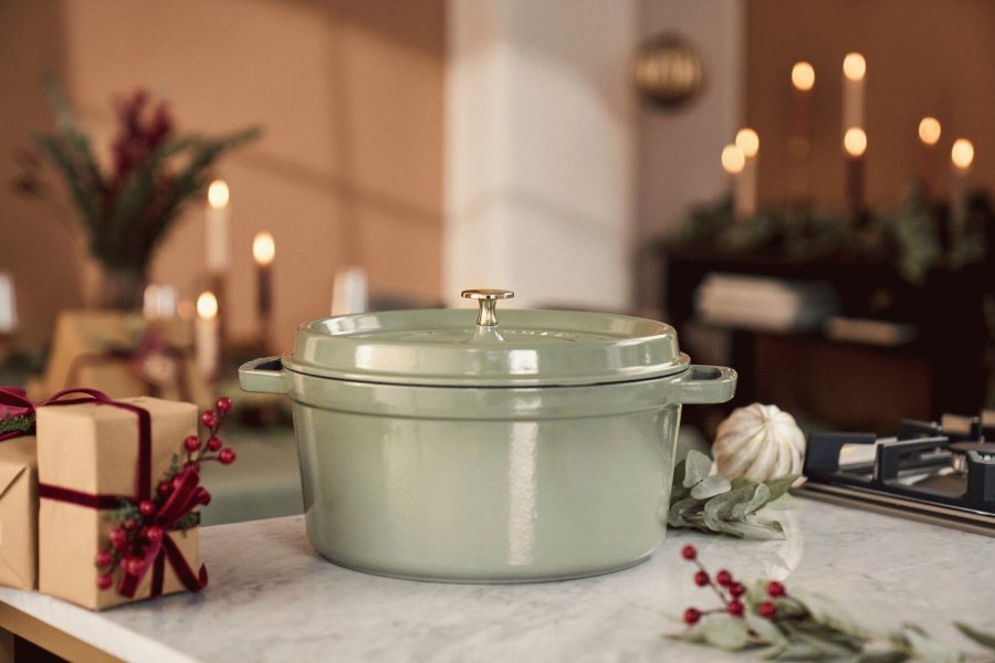 Staub La Cocotte Cocotte 28 cm/6,75 L, Eukalyptus