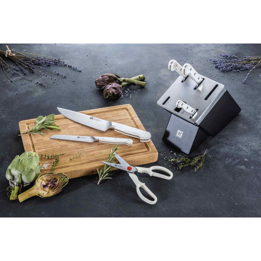 Zwilling Pro Le Blanc Selbstschrfender Messerblock 7-teilig, Schwarz