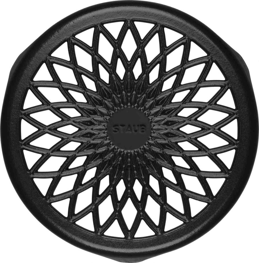 Staub Untersetzer 23 cm, Schwarz