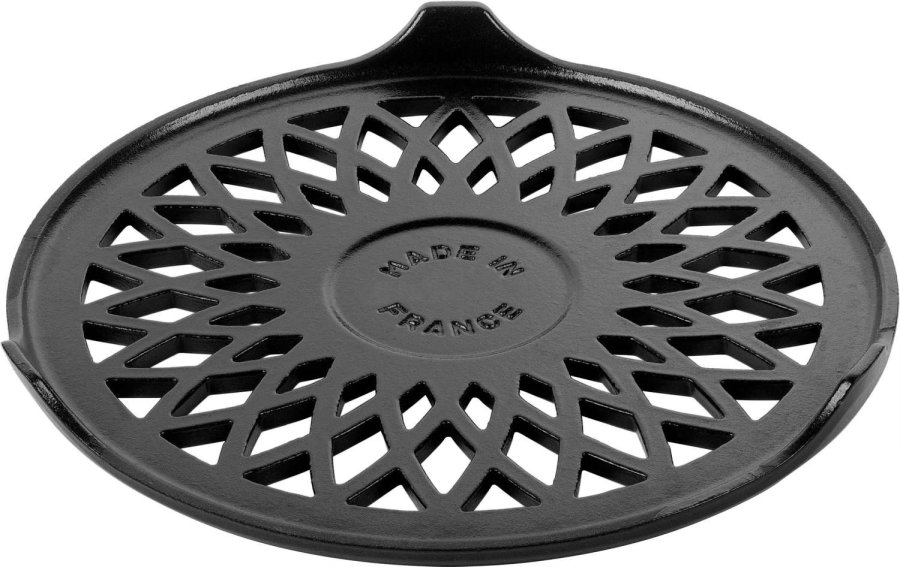 Staub Untersetzer 23 cm, Schwarz