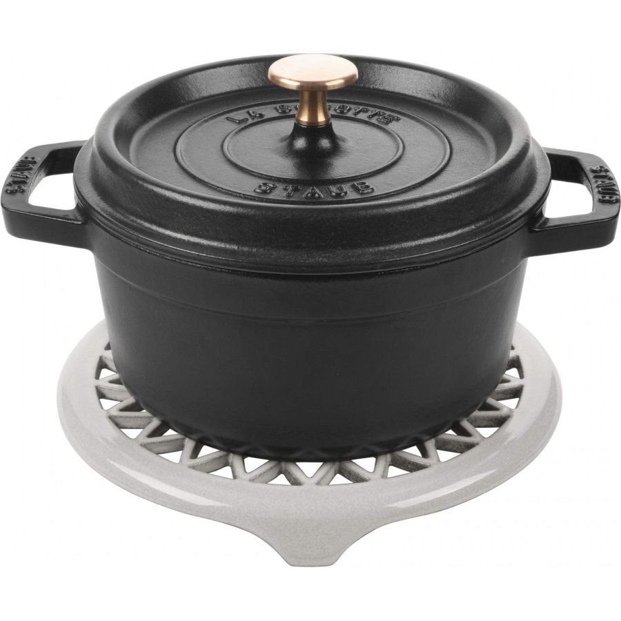 Staub Untersetzer 23 cm, White Truffle