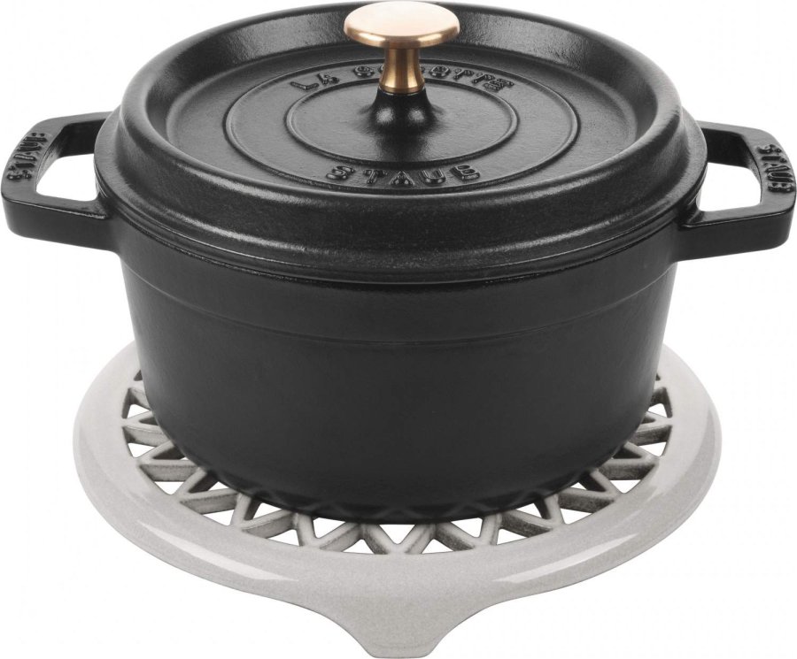 Staub Untersetzer 23 cm, White Truffle