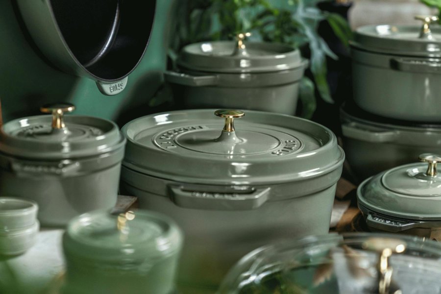 Staub La Cocotte Mini-Cocotte 10 cm/0,25 L, Eukalyptus