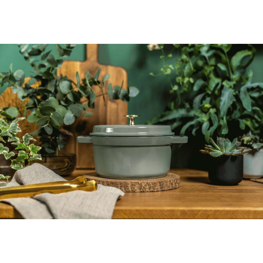 Staub La Cocotte Cocotte 24 cm/3,7 L, Eukalyptus