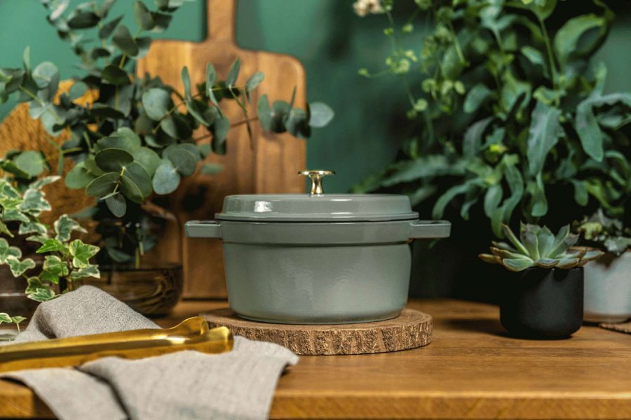 Staub La Cocotte Cocotte 24 cm/3,7 L, Eukalyptus