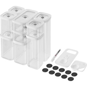 Zwilling Fresh & Save CUBE Aufbewahrungsset L 12 Dele, Transparent/Wei