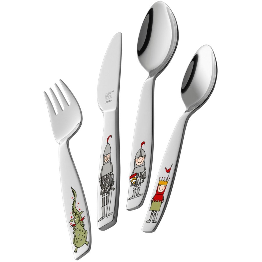 Zwilling Ritter Eckbert Kinderbesteckset 4-teilig, Edelstahl