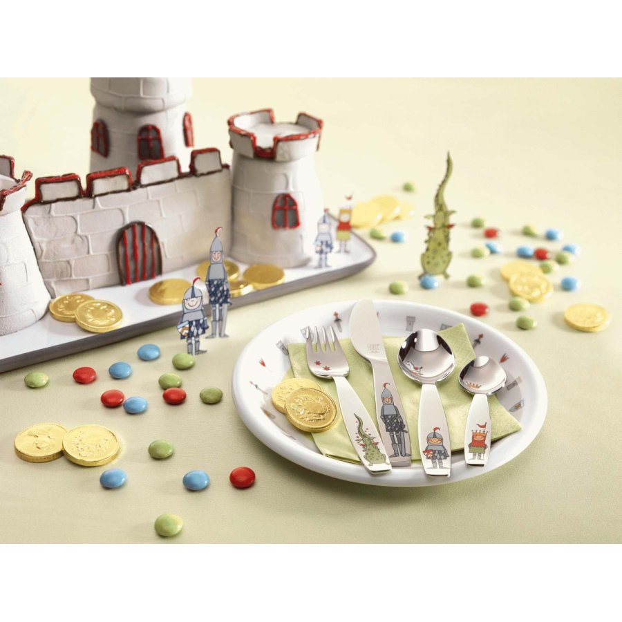 Zwilling Ritter Eckbert Kinderbesteckset 4-teilig, Edelstahl