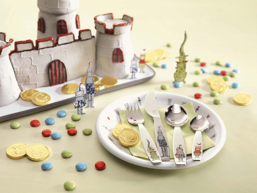 Zwilling Ritter Eckbert Kinderbesteckset 4-teilig, Edelstahl