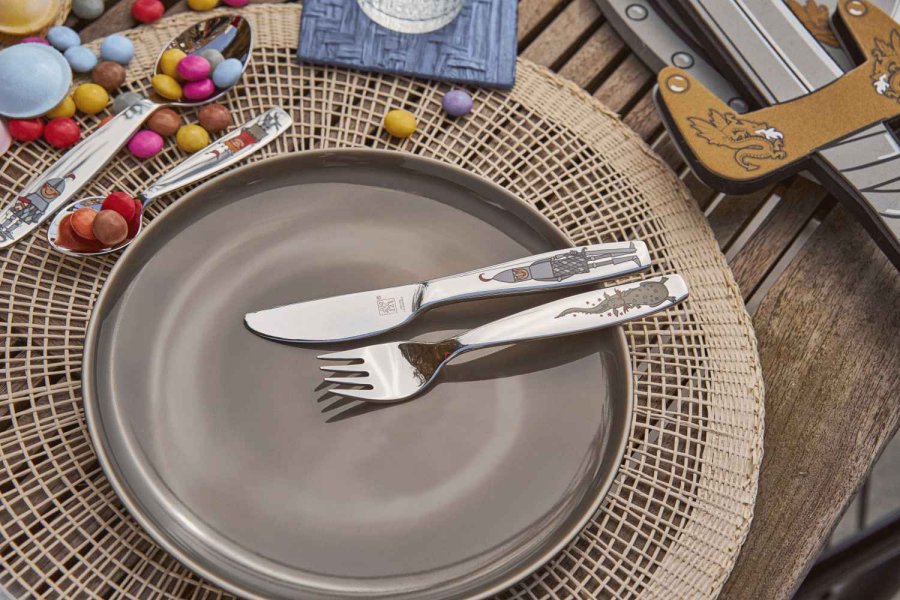 Zwilling Ritter Eckbert Kinderbesteckset 4-teilig, Edelstahl