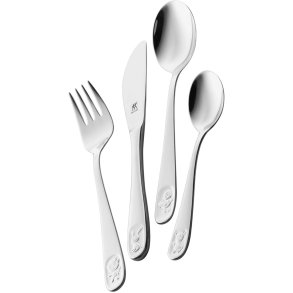 Zwilling Bino Kinderbestekset 4-delig, Helder Staal