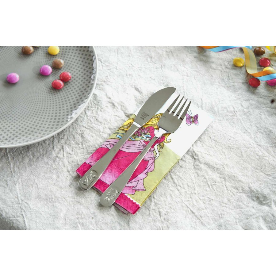 Zwilling Bino Kinderbesteckset 4-teilig, Blankstahl