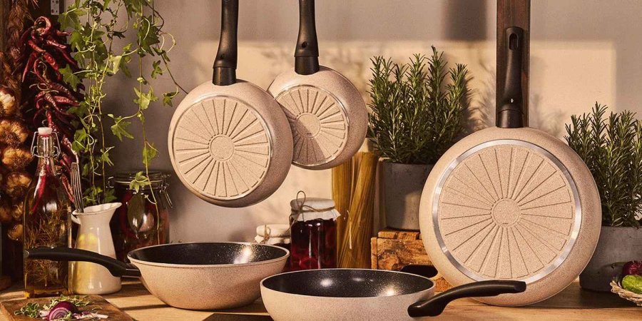 BALLARINI Ledro Bratpfanne 28 cm, Beige