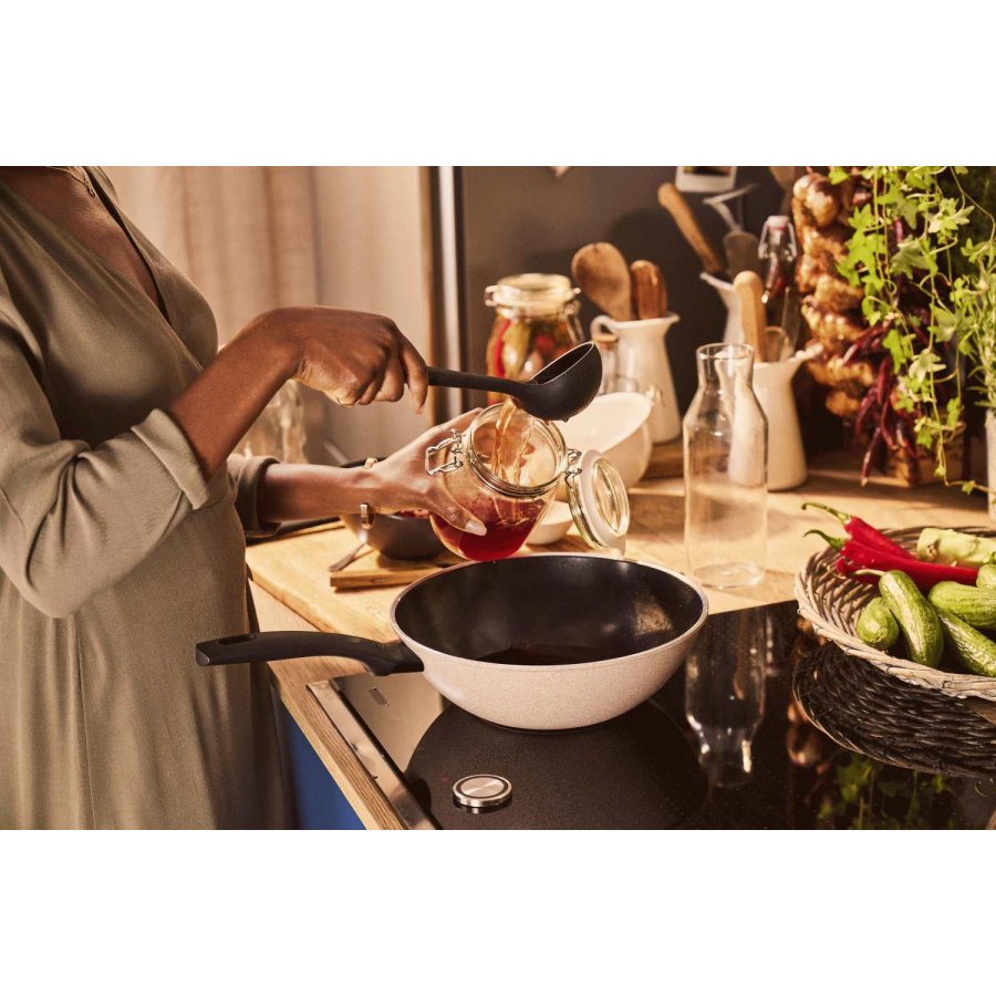 BALLARINI Ledro Wokpfanne 28 cm, Beige