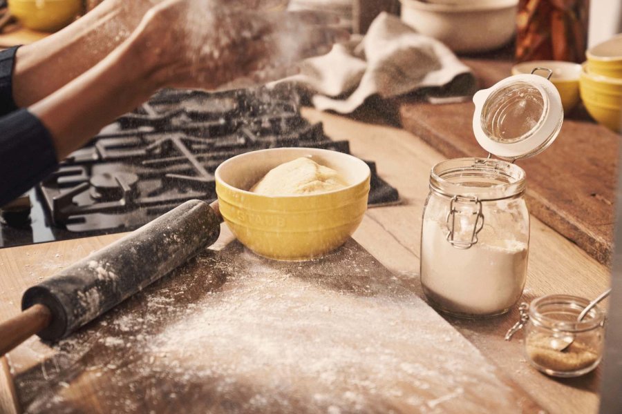 Staub Nudelholz 45 cm, Schwarzes Akazienholz