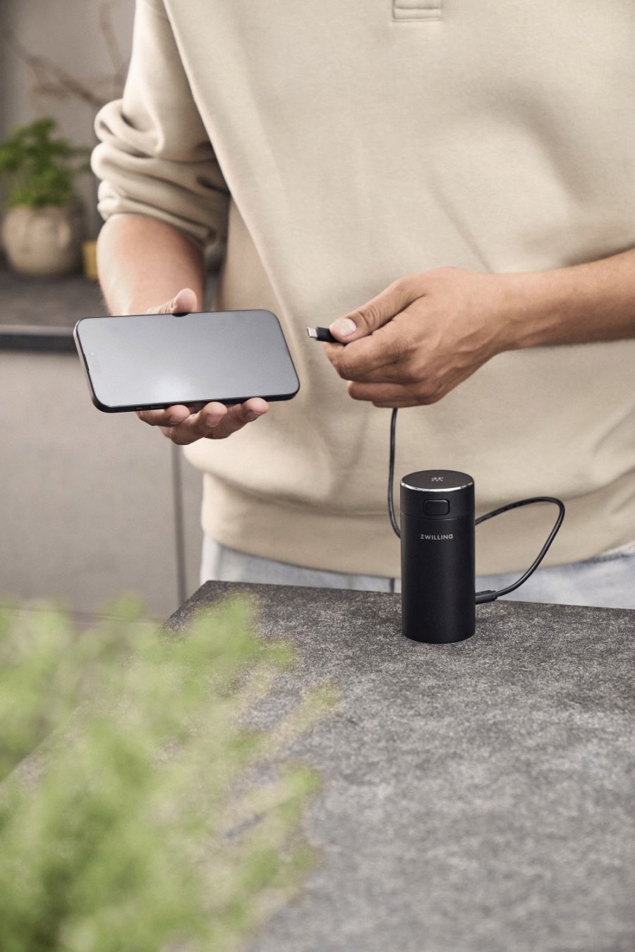 Zwilling XTEND Batteriepack, Schwarz