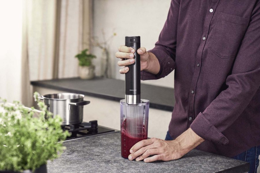Zwilling XTEND Snoerloze Staafmixer, Zwart