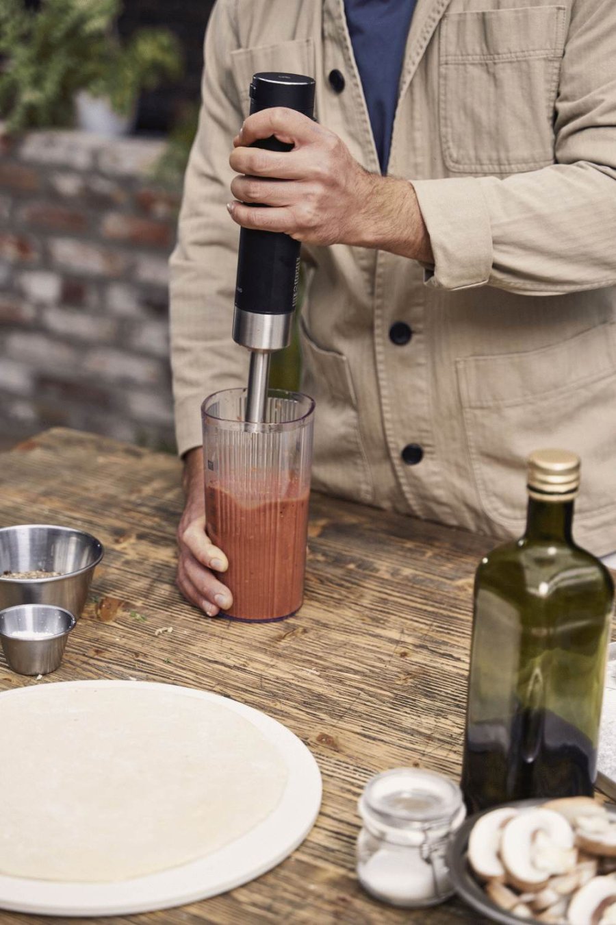 Zwilling XTEND Snoerloze Staafmixer, Zwart