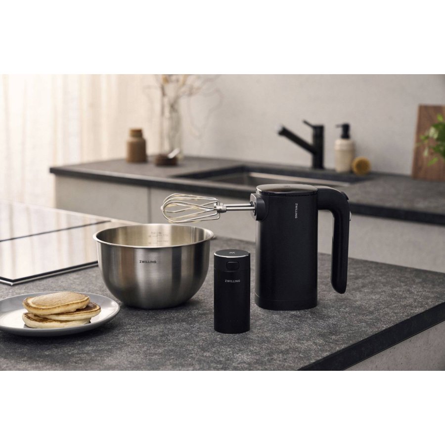 Zwilling XTEND Draadloze Handmixer-starterset, Zwart