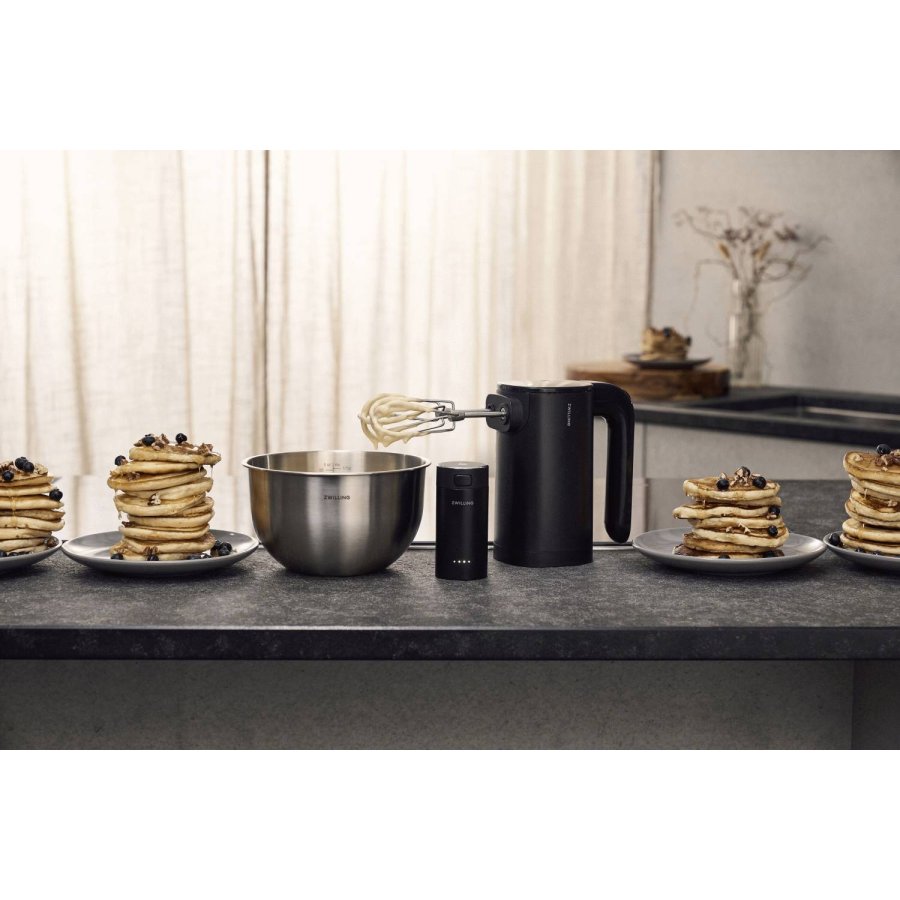Zwilling XTEND Draadloze Handmixer-starterset, Zwart