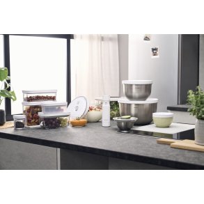 Zwilling Fresh & Save Vakuumskål Ø24 cm, Rustfrit Stål