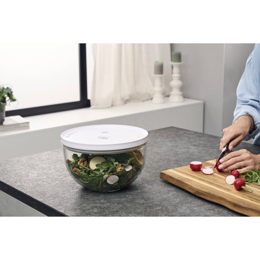 Zwilling Fresh & Save Deckel für Vakuumschüssel 24 cm, Weiß