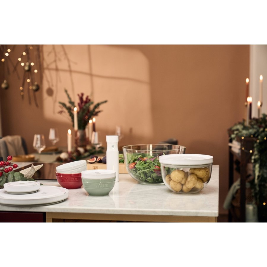 Zwilling Fresh & Save Deckel für Vakuumschüssel 24 cm, Weiß