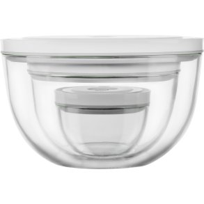 Zwilling Fresh & Save Vakuumschssel-Set m. Deckel 3er Set, Klar