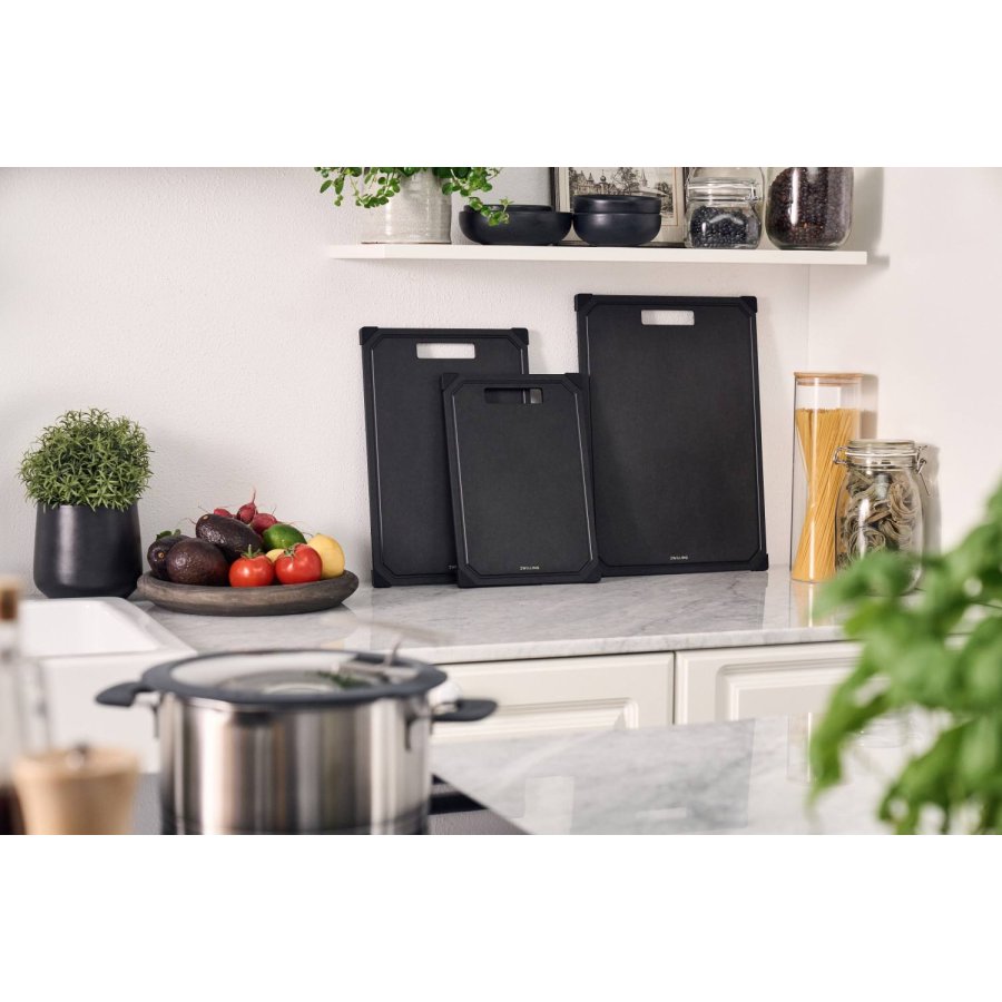 Zwilling Skrebrt 25x37 cm, Sort Fibertr