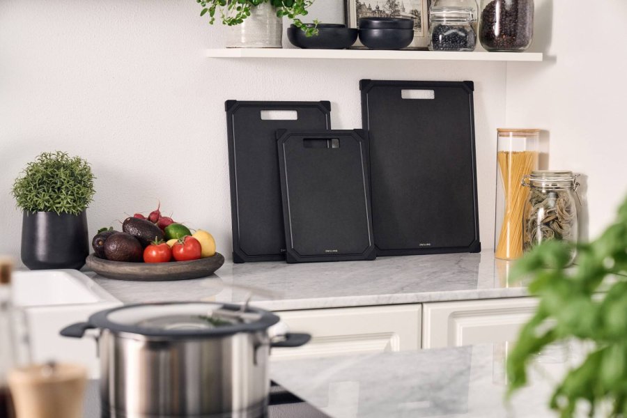 Zwilling Skrebrt 25x37 cm, Sort Fibertr