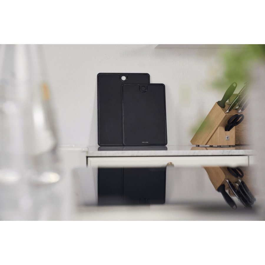 Zwilling Schneidebrett 25x35 cm, Schwarz