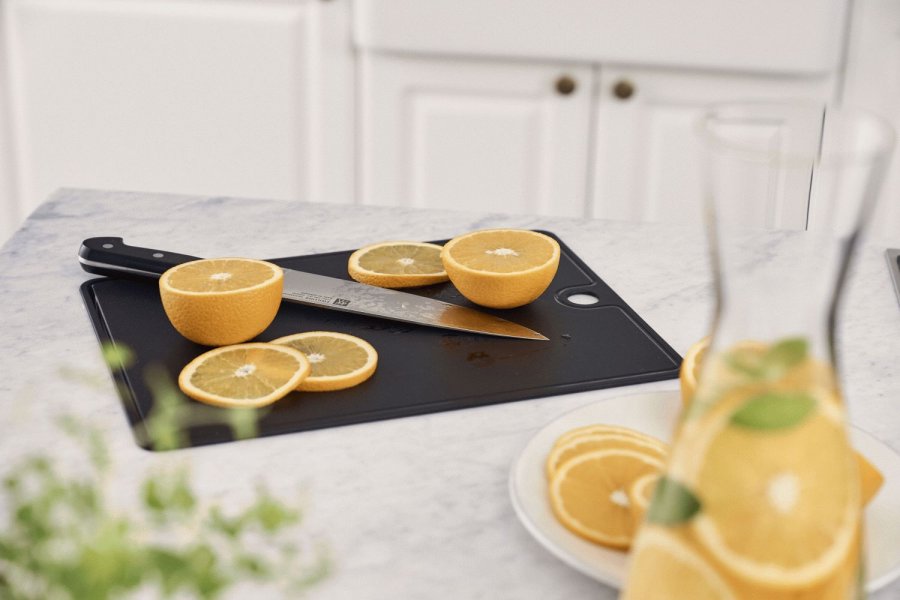 Zwilling Schneidebrett-Set 2-teilig, Schwarz