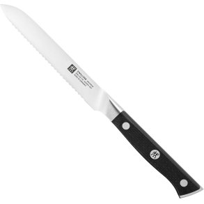Zwilling Spectrum Tomatenmesser 13 cm, Schwarz