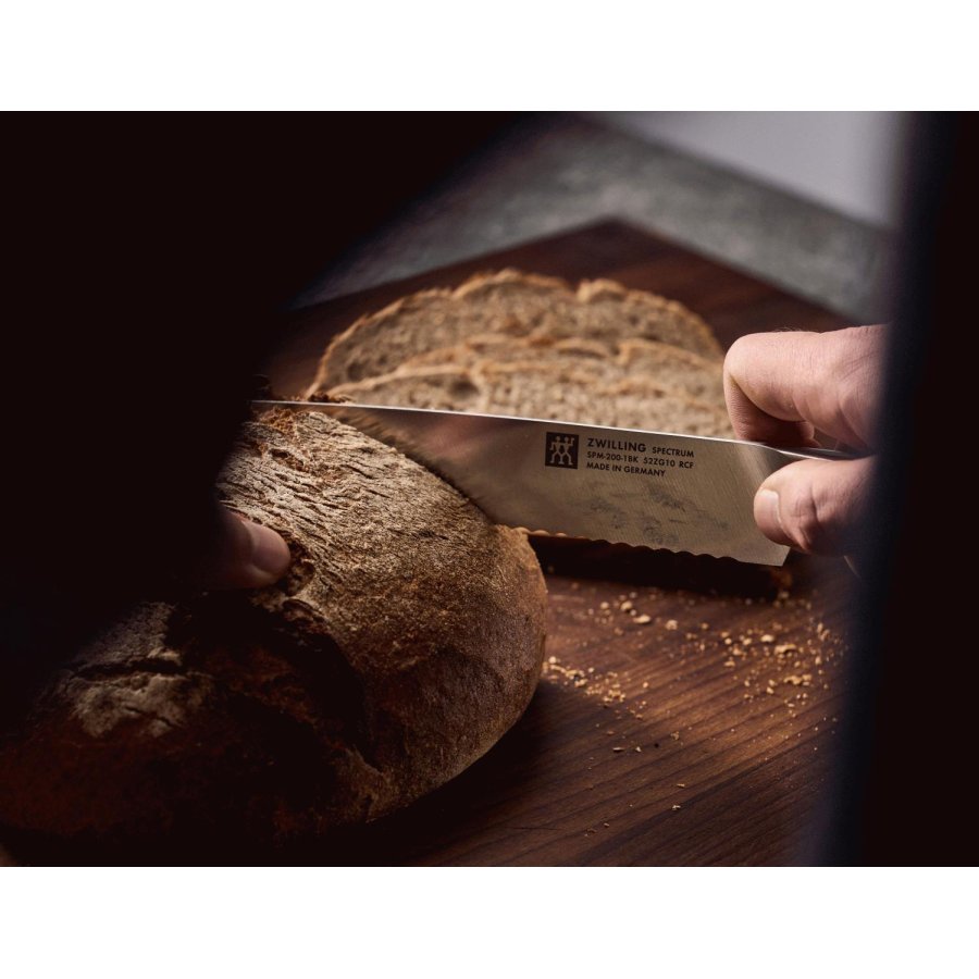 Zwilling Spectrum Brotmesser 20 cm, Schwarz
